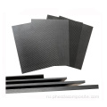 3K Twill Matte Carbon Fiber Leath Panels